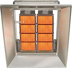 SunStar Natural Gas Heater Infrared Ceramic, 80000 BTU