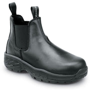 Mens Black Tulsa MaxTRAX Composite Toe SRO Chelsea Boot 15.0 EW by SR Max – 15 X-Wide, Black, Model Romeo