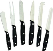 Winco 5 Piece Set Pom Cheese Knife Set, 5 Piece