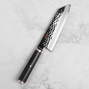 Mizu SG2 6.5" Bunka Knife by MIYABI – 6.5", Premium SG2 Micro-Carbide Powder Stainless Steel, Black, Model 1034071