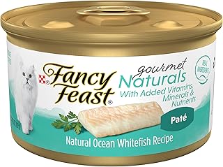 Purina Fancy Feast Gourmet Naturals Ocean Whitefish (12 Pack) 3 oz