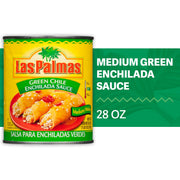 Green Chile Enchilada Sauce by Las Palmas – 28 Ounce (Pack of 1), Model 7411021