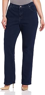Lee Women's Plus Size Relaxed Fit Straight Leg Jean