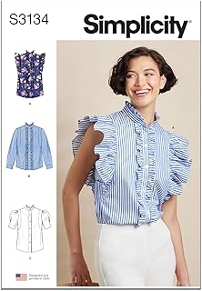 Simplicity S3134 Women's Loose-Fitting Top Sewing Pattern, Sizes 6-14