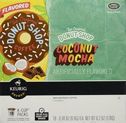 The Original Donut Shop Keurig Donut Shop Coconut Mocha 18 K CUP PACKS,0.34oz