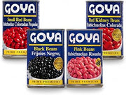 Goya Bean Lovers 4-Pack, Red Kidney Beans, High in Fiber, 4-Pack, 15.5 oz