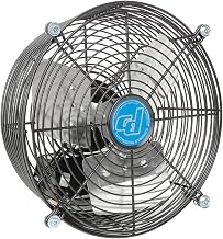 10" Direct Drive Exhaust Fan, 3-Speed