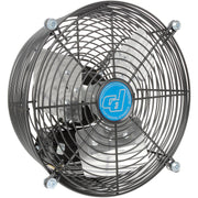 10" Direct Drive Exhaust Fan by Global Industrial – 10 Inch, Aluminum, Black