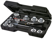 ( Black Hydra-Swage Tube Expander Kit by Mastercool – Stainless Steel, Black, Model 71650