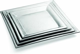 TableCraft Products R2020 20" Square Stainless Steel Tray