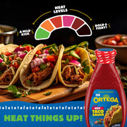 Ortega Original Hot / 16 Ounce (Pack of 1) / Hot Taco Sauce