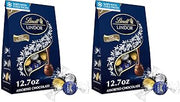 Lindt LINDOR Assorted Dark Chocolate Candy Truffles, 12.7 oz. Bag (Pack of 2)