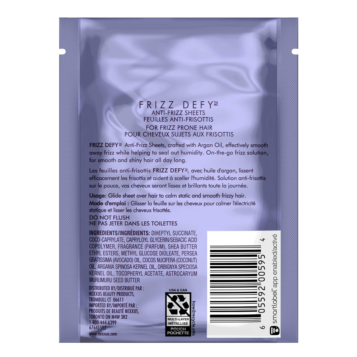 Defy Anti-Frizz by Nexxus – 8 Count (Pack of 1), Model 605592005954