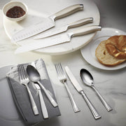 Everdine Everyday Flatware Serving Spoon by Oneida – Set of 3, Stainless Steel, ['Silver'], Pack of 3, Model H157003A