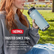 ICON SERIES by THERMOS – 24 Ounces, 24.0 fluid_ounces, Stainless Steel, Sandstone, Model IS2212SN4
