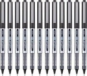 Uni-Ball Rollerball Liquid Ink Eye Micro UB-150E Black 0.5mm Box 12 pcs