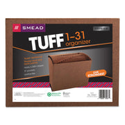 TUFF Expanding File by SMEAD – Letter, Redrope, Leather-like, Model 70467