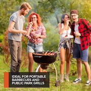 Stock Your Home 12x 20 Pack of 240 / Clear / 240 Grill Toppers