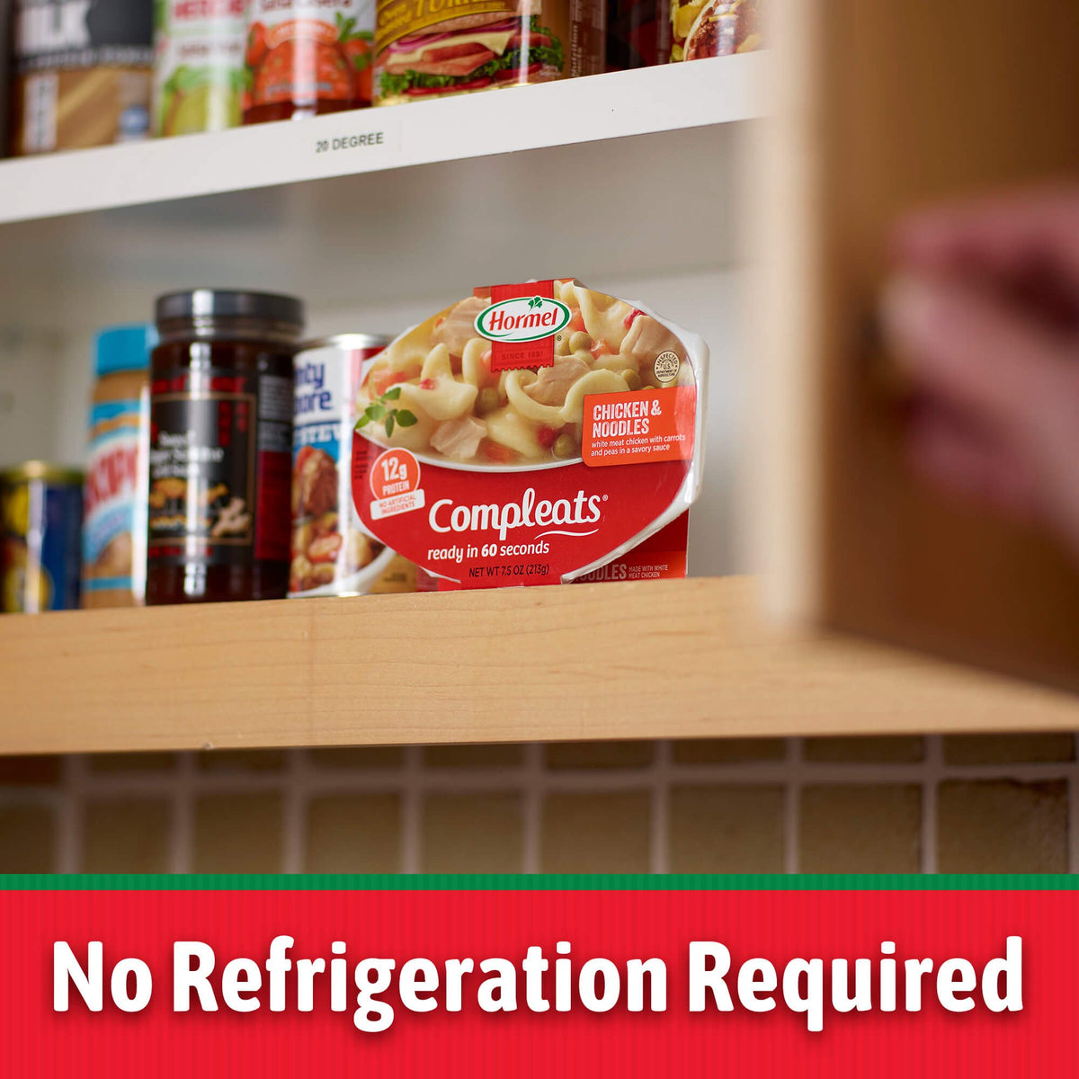 Compleats Noodles & Chicken / 7.5 Ounce (Pack of 1) / 1 Chicken Soups