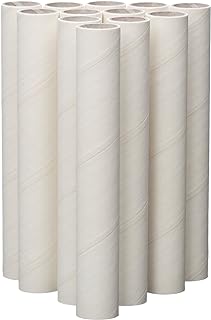 Lady Mary/Ateco 4-Inch Parchment Coated Paperboard Dowels, 12-Pack,White