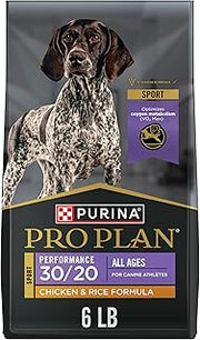 Purina Pro Plan Sport 30/20 High Protein Dry Dog Food, Chicken, 6 lb Bag