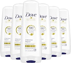 Dove Nutritive Solutions Strengthening Conditioner for Damaged Hair Intensive Repair Deep Conditioner Formula with Keratin Actives 12 oz, Pack of 6