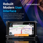 GPS Tablet by Rand McNally – 6 inch, Black, Model RANDTAB7