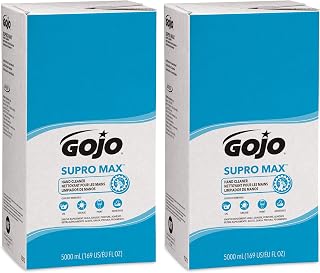 GOJO PRO TDX Supro Max Heavy-Duty Hand Cleaner Refill 2ct x 5000mL, 7572-02