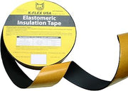 K-Flex 800-EL-018 Black Elastomeric Insulation Foam Tape Roll, 1/8" Thick (Pack of 12)