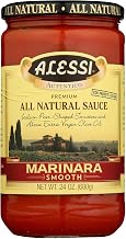 Alessi Smooth Marinara Pasta Sauce, 24 Ounce - 6 per case.