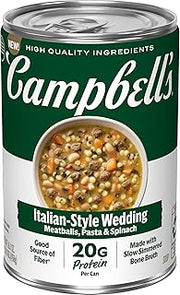 Campbell's Protein Italian Style Wedding Soup, 16.1 Oz