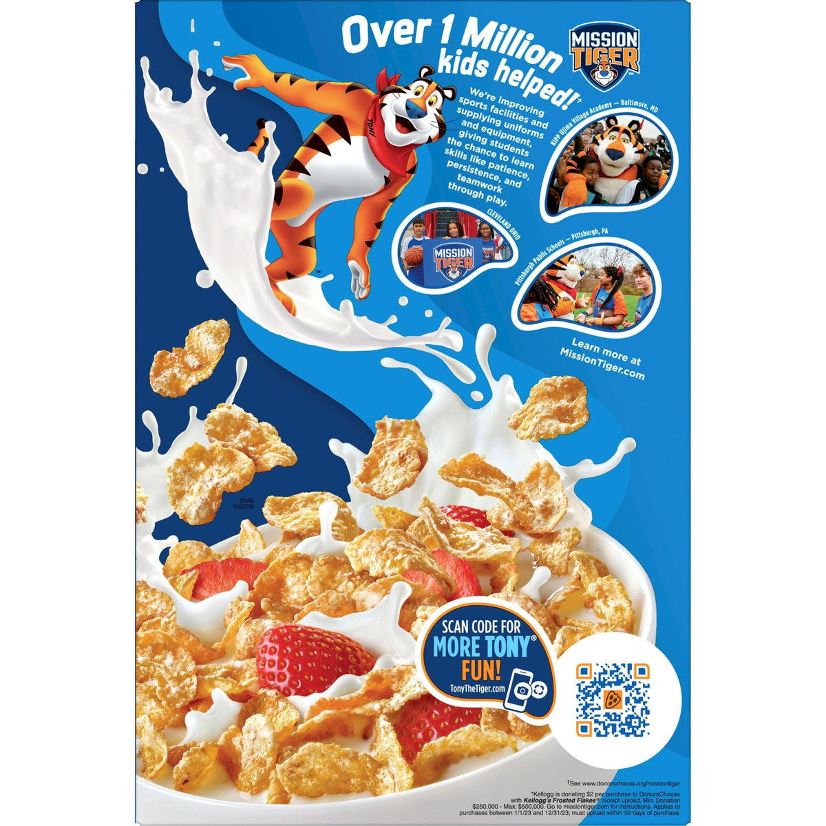 Kellogg's Frosted Flakes vanilla original / 10.6 Ounce (Pack of 1) / 1 Cold Cereal