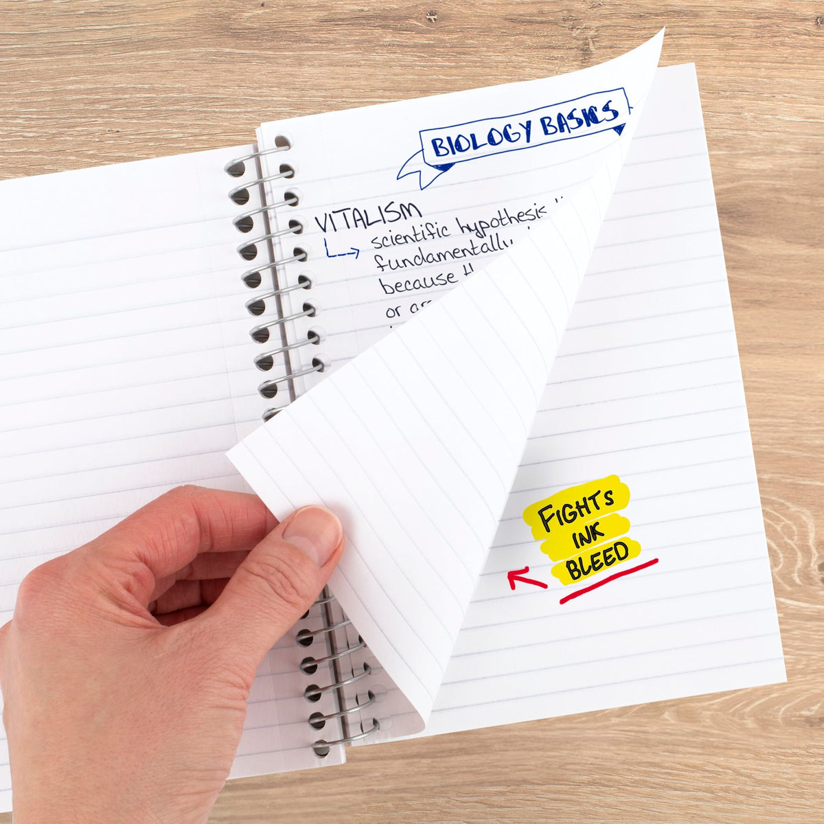 Spiral Notebook by Five Star – Blue, Model 450048CG1-ECM