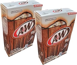 A&W Root Beer Caffeine/Sugar Free Classic On-the-Go Drink Mix Packets - 2 Pk (12 ct)