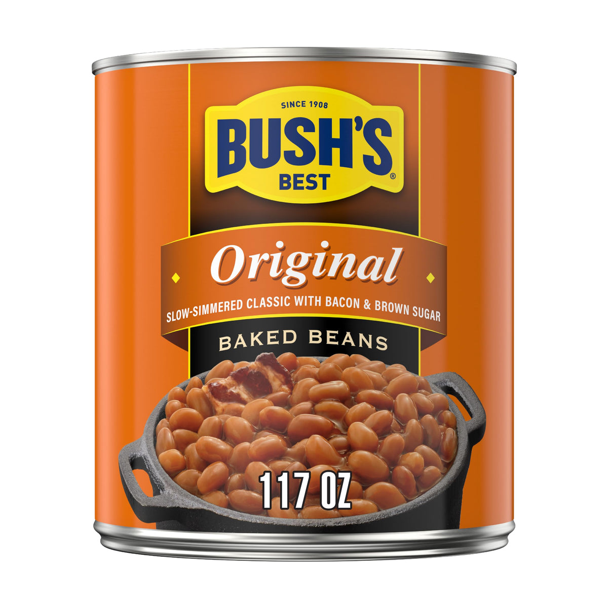 Bush's Best Original Baked Beans / 117 Ounce (Pack of 6) / Original Baked Beans