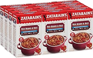 Zatarain's Reduced Sodium Red Beans & Rice Mix, 8 oz