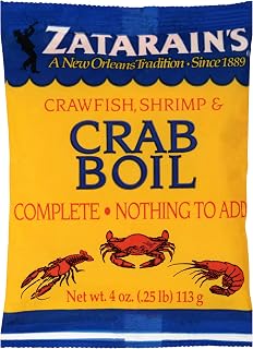 Zatarain's Crawfish, Shrimp & Crab Boil, 4 oz (Pack of 4)