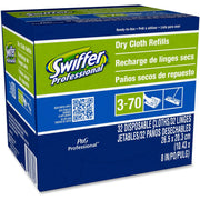 Swiffer® Sweeper Dry Cloth Refills – 10-5/8" x 8", White, 32 Cloths Per Box, Carton of 6 Boxes
