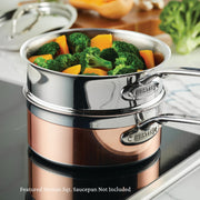 Provisions, 3-Quart Stainless Steel Steamer Insert by Hestan – Steamer Insert, 3 quarts, Stainless Steel, Model 71047
