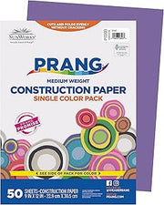 Prang Construction Paper, Stack, One Color, Standard Weight
