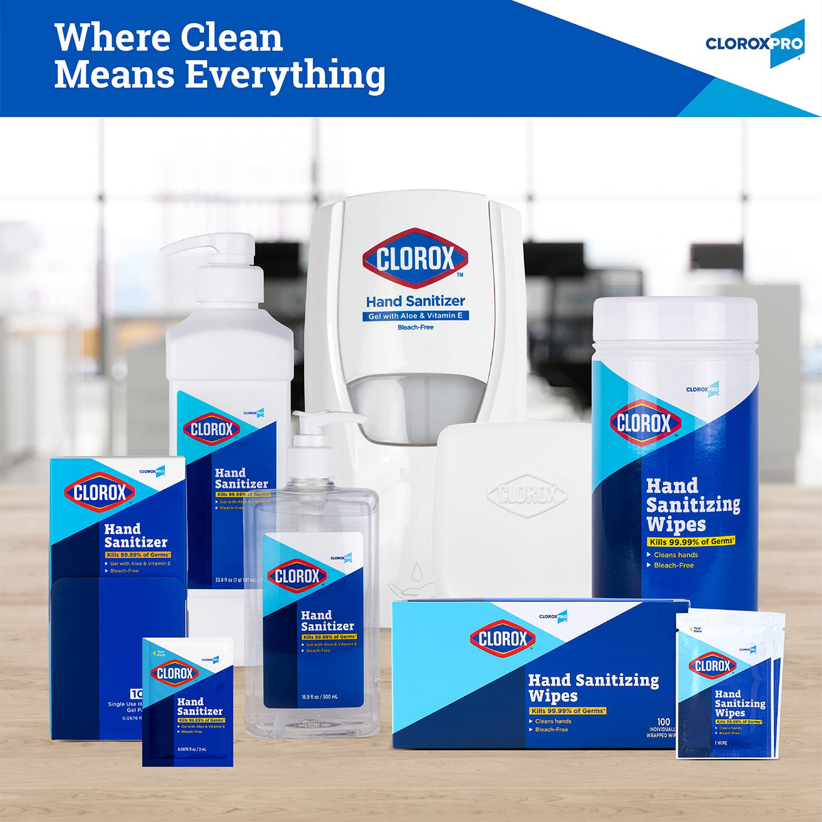 Clorox Wall Mount Dispenser / 34 Ounce (Pack of 1) / Dispenser Disinfectant Wipes
