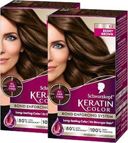 Schwarzkopf Keratin Color® 5.3 Berry Brown Permanent Hair Dye (Pack of 2)