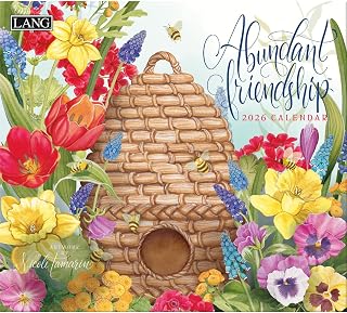 LANG ABUNDANT FRENDSHIP 2026 Wall Calendar - Made in USA