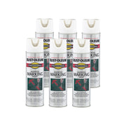 Rust-Oleum 15 Ounce (Pack of 6) / White / Gloss Spray Paint