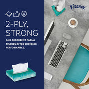 Professional Facial Tissue by Kleenex – 48 Count (Pack of 64), Paper, White, Pack of 3072, Model 21195