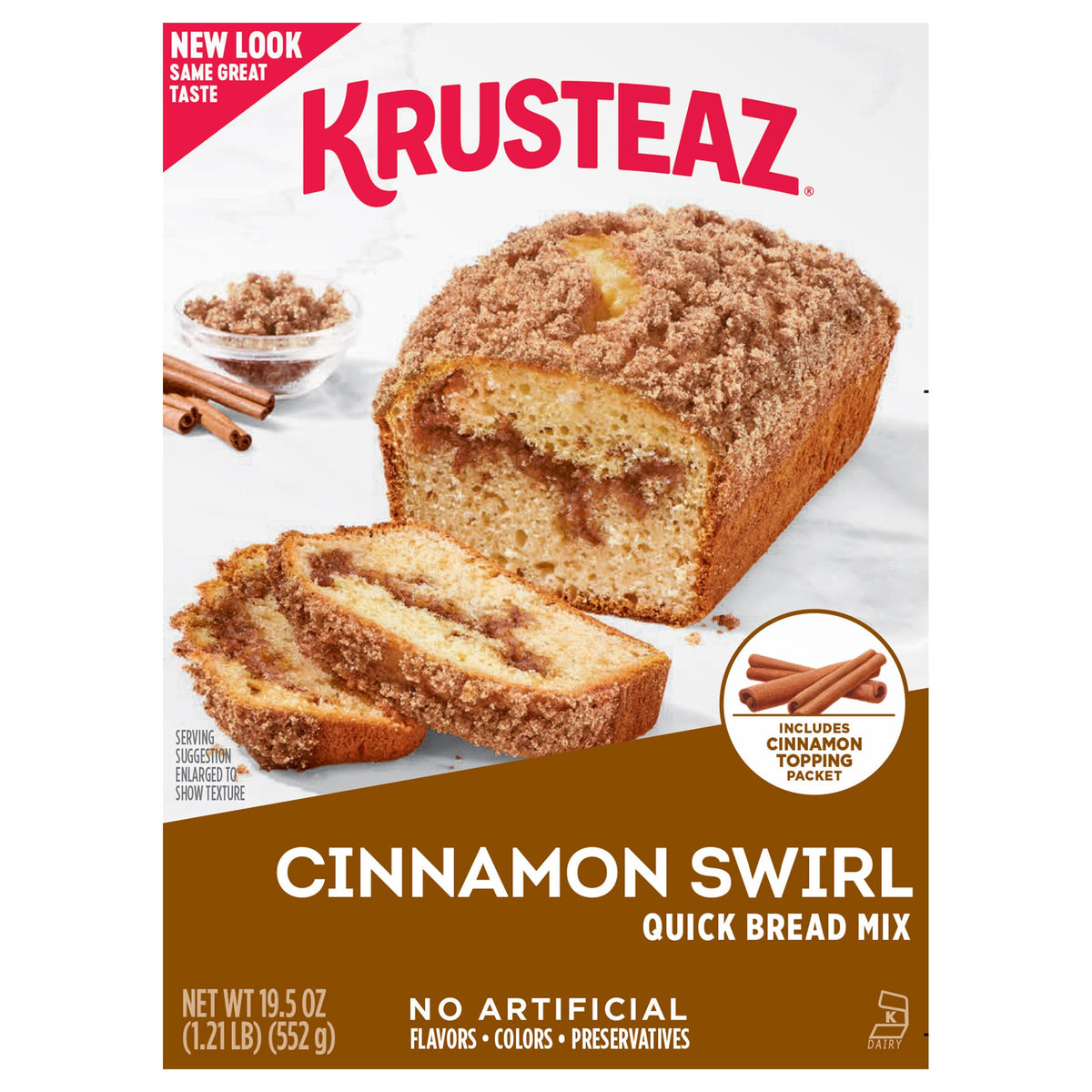 Krusteaz Banana Nut, Almond Poppy Seed & Cinnamon Swirl / 51.9 Ounce (Pack of 1) / 1 Muffins & Quickbreads