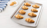 American Bakeware Classics Half Sheet Baking Pan by USA Pan – Half Sheet Pan, Alloy Steel, Aluminized Steel, Model 1050HS-3-ABCAZ