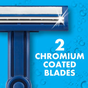 Sensor2 Disposable Razors for Men by Gillette – 18 Count (Pack of 1), Chromium, BLUE, Model 98957030
