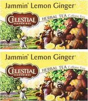 Celestial Seasonings Herbal Tea, Lemon Zinger, 20 Count (Pack of 2)