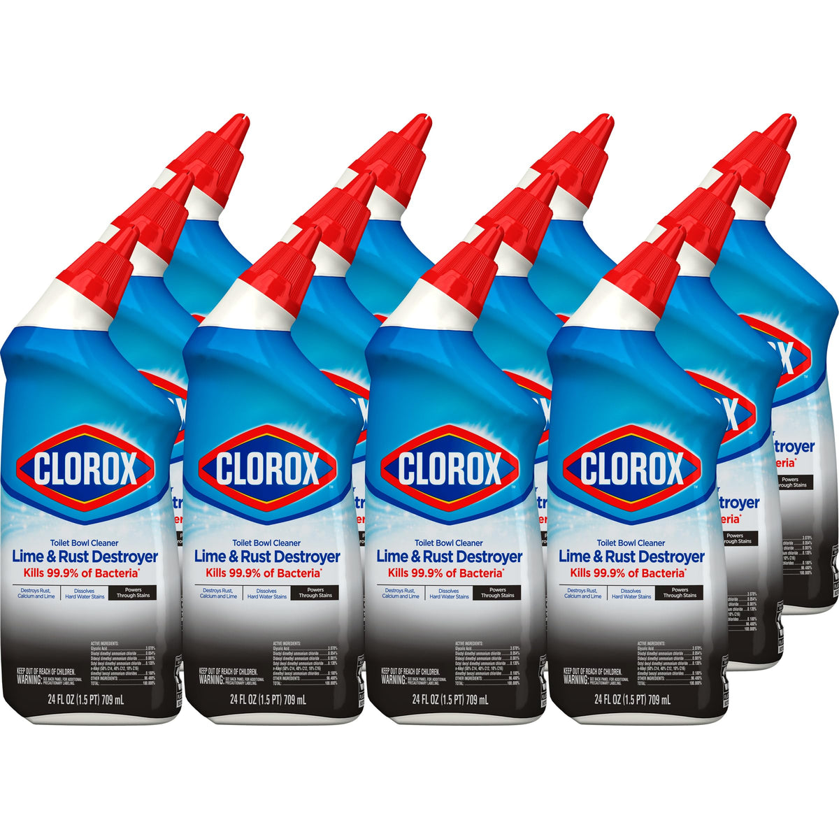 Clorox 1 / 24 Fl Oz (Pack of 12) / Tough Stain Remover Bathroom Cleaners